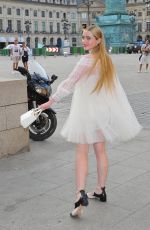KATHRYN NEWTON at Dior Dinner at Place Vendome in Paris 07/02/2018