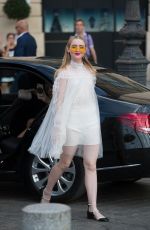 KATHRYN NEWTON at Dior Dinner at Place Vendome in Paris 07/02/2018