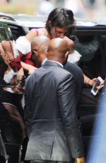 KATIE HOLMES and Jamie Foxx at Tao Restaurant in New York 07/16/2018