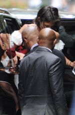 KATIE HOLMES and Jamie Foxx at Tao Restaurant in New York 07/16/2018