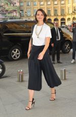 KATIE HOLMES at Dior Dinner at Place Vendome in Paris 07/02/2018
