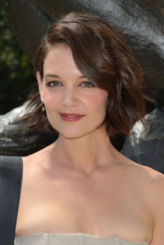 KATIE HOLMES at Dior Fall/Winter 2018/2019 Haute Couture Show in Paris 07/02/2018