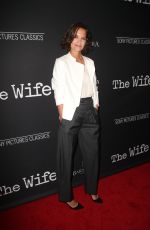 KATIE HOLMES at The Wife Premiere in Los Angeles 07/23/2018