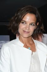 KATIE HOLMES at The Wife Premiere in Los Angeles 07/23/2018