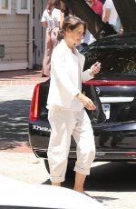 KATIE HOLMES on the Beach in Santa Monica 07/23/2018
