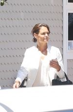 KATIE HOLMES on the Beach in Santa Monica 07/23/2018