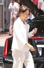 KATIE HOLMES on the Beach in Santa Monica 07/23/2018