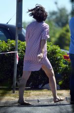 KATIE HOLMES Out in Dublin 07/03/2018