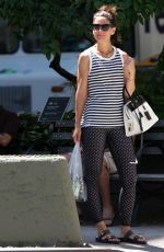 KATIE HOLMES Out Shopping in New York 07/19/2018