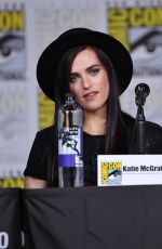 KATIE MCGRATH at Supergirl Panel at Comic-con in San Diego 07/21/2018