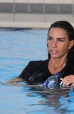 KATIE PRICE at a Local Swimming Pool 06/29/2018