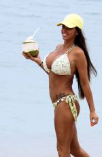 KATIE PRICE in Bikini on the Beach in Thailand 07/18/2018