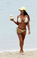 KATIE PRICE in Bikini on the Beach in Thailand 07/18/2018