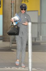 KATY PERRY at Heathrow Airport in London 07/12/2018