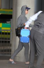 KATY PERRY at Heathrow Airport in London 07/12/2018