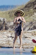 KATY PERRY in Bikini at a Yacht in Formentera 07/04/2018