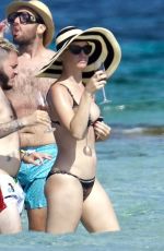 KATY PERRY in Bikini at a Yacht in Formentera 07/04/2018