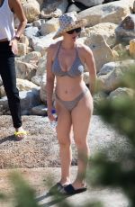 KATY PERRY in Bikini on the Beach in Ibiza 07/01/2018