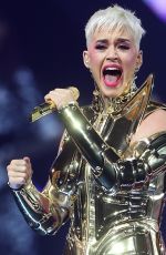 KATY PERRY Performs at Perth Arena in Perth 07/24/2018