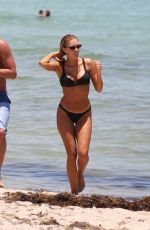 KAYLA RAE REID in Bikini at a Beach in Miami 07/15/2018