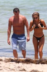 KAYLA RAE REID in Bikini at a Beach in Miami 07/15/2018
