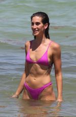 KAYLEE RICHARDS and BRITT RAFUSON in Bikinis at a Beach in Miami 07/09/2018