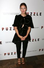 KELLY MACDONALD at Puzzle Screening in New York 07/24/2018