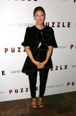 KELLY MACDONALD at Puzzle Screening in New York 07/24/2018