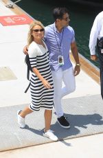 KELLY RIPA and Mark Consuelos at Comic-con in San Diego 07/21/2018