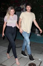 KELSEA BALLERINI Leaves Ivy Restaurant in Los Angeles 07/24/2018