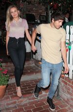 KELSEA BALLERINI Leaves Ivy Restaurant in Los Angeles 07/24/2018