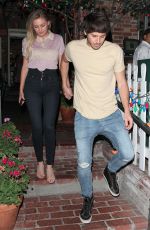 KELSEA BALLERINI Leaves Ivy Restaurant in Los Angeles 07/24/2018