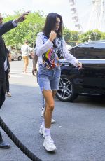 KENDALL JENNER at a Photoshoot at Regina Hotel in Paris 07/22/2018