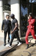 KENDALL JENNER Leaves George V Hotel in Paris 07/23/2018