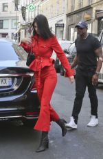 KENDALL JENNER Leaves George V Hotel in Paris 07/23/2018