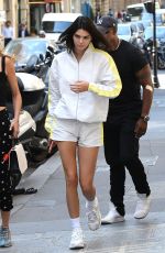 KENDALL JENNER Out and About in Paris 07/23/2018