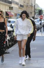 KENDALL JENNER Out for Lunch at Avenue Restaurant in Paris 07/23/2018