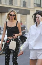KENDALL JENNER Out for Lunch at Avenue Restaurant in Paris 07/23/2018