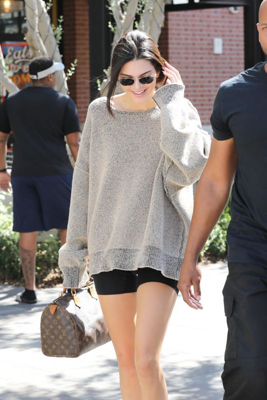 KENDALL JENNER Out in Calabasas 07/20/2018