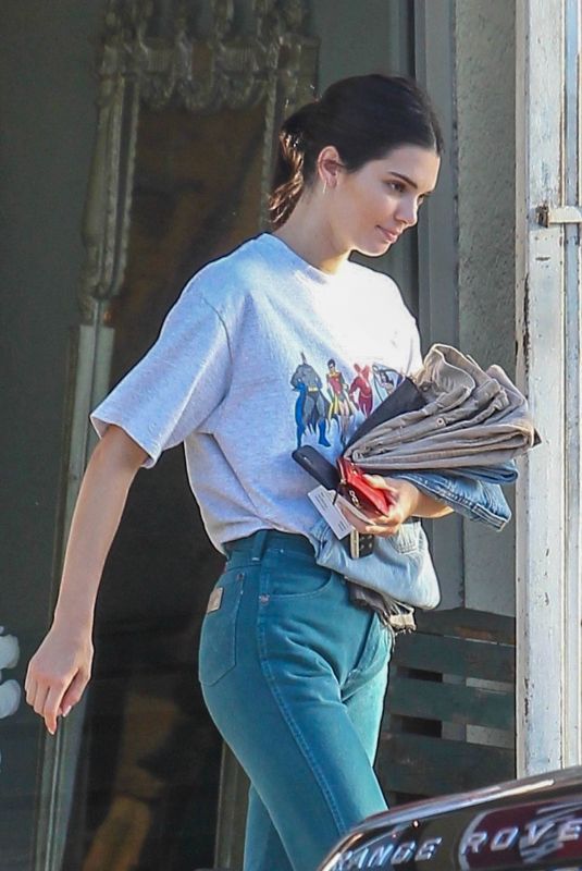 KENDALL JENNER Out Shopping in West Hollywood 06/30/2018