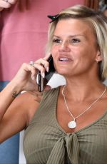 KERRY KATONA at a Furniture Shop in Warrington 07/19/2018