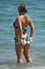 KERRY KATONA in Bikini on the Beach in Marbella 07/10/2018
