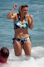 KERRY KATONA in Bikini on the Beach in Marbella 07/10/2018