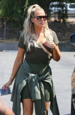 KHLOE KARDASHIAN at Bowling Alley in Woodland Hills 07/17/2018