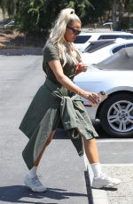 KHLOE KARDASHIAN at Bowling Alley in Woodland Hills 07/17/2018