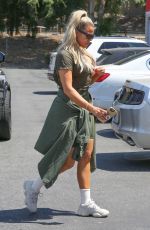 KHLOE KARDASHIAN at Bowling Alley in Woodland Hills 07/17/2018