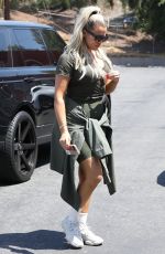 KHLOE KARDASHIAN at Bowling Alley in Woodland Hills 07/17/2018