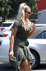 KHLOE KARDASHIAN at Bowling Alley in Woodland Hills 07/17/2018