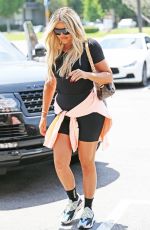 KHLOE KARDASHIAN Leaves a Studio in Los Angeles 07/16/2018