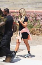 KHLOE KARDASHIAN Leaves a Studio in Los Angeles 07/16/2018